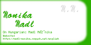 monika madl business card
